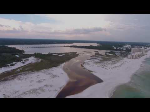 30A Lake Powell Inlet Beach Aerial