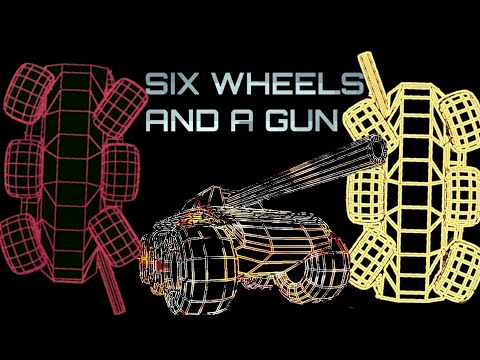 😉🆕Six wheels☯ And A Gun🔫🔴⚫🔵