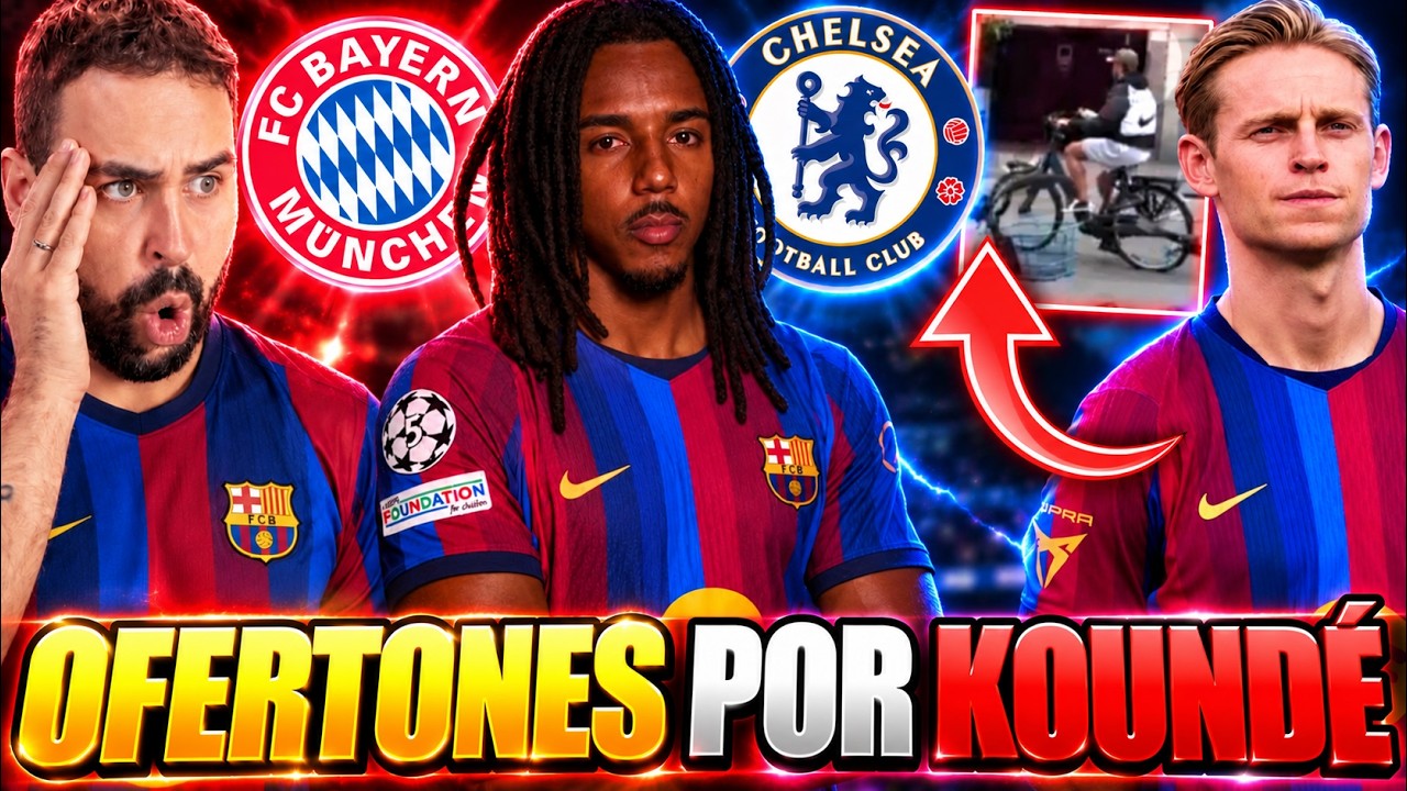 🚨OFERTONES por KOUNDÉ ¡Lo QUIEREN en ENERO! - DE JONG 'CAZADO' en BICI ¡TODA la VERDAD! YA BASTA