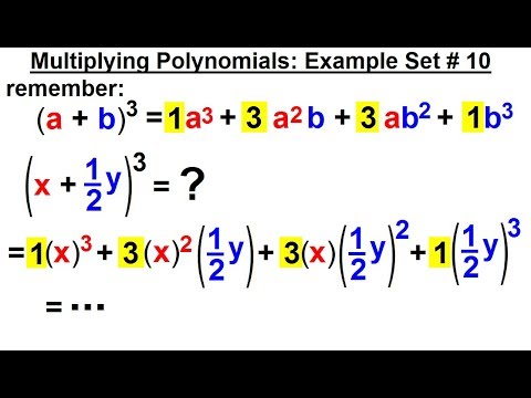 Algebra Ch 5 Polynomials 1 of 32 What is a Polynomial
