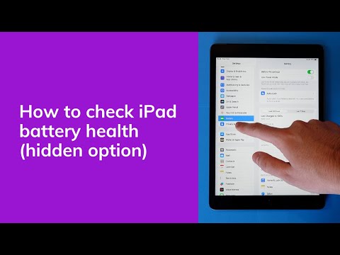 How To Check iPad Battery Health (Hidden Option!)