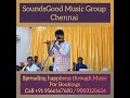 Flute Instrumental Music In Chennai Anirudh Arrahman Ilayaraja Vidyasagar SoundsGoodGroup