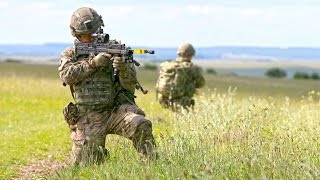 British Soldiers Test New Lighter Body Armour