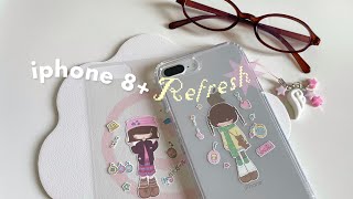 giving my old iPhone 8 Plus a refresh in 2026 🍡 (clean + customize)