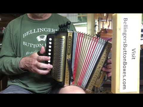 Hohner HA114 in C Cajun style tuning #495 (sold)