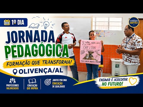 Dia de formação Pedagógica realizada em Olivença/Alagoas. 