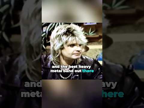 Ozzy Osbourne rates Heavy Metal bands and other 80s music. #interview #ozzyozbourne
