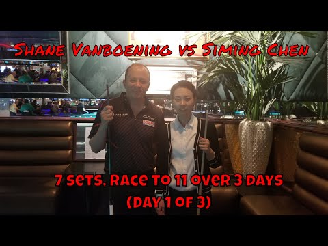 VLOG# 150: Shane Vanboening vs Siming Chen (Day 1 of 3)
