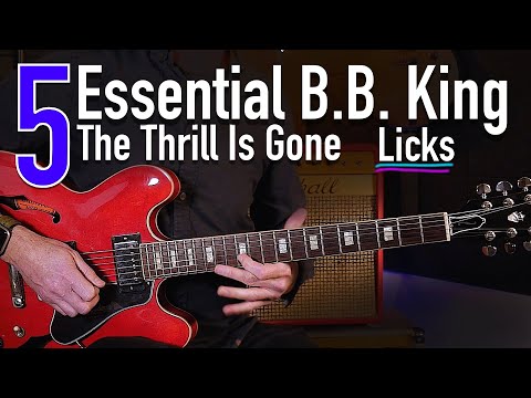 5 BB King Licks That You Will Love - Lick Friday Week 465