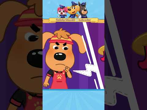 That's How Sheriff Labrador Goes Undercover! 🔍 #shorts