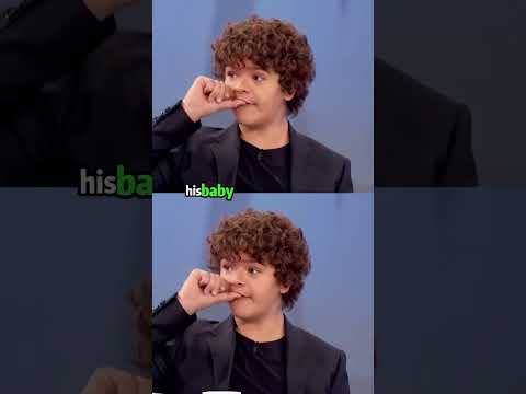 Did you notice that  Gaten Matarazzo walked like a 70-year-old person? # #celebrity #shorts