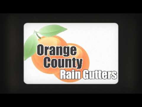Rain Gutter Installation and Water Drainage Orange County California