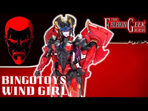 BingoToys WIND GIRL (Windblade) : EmGo's Transformers Reviews N' Stuff