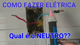 COMO  IDENTIFICAR FIOS ELÉTRICOS com SEGURANÇA na prática - 110v ou 220v