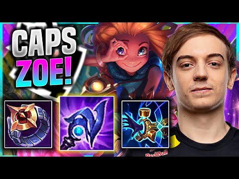 CAPS TRIES SOME ZOE! - G2 Caps Plays Zoe MID vs Malzahar! | Season 11