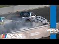 Big hit late at Sonoma Raceway | NASCAR