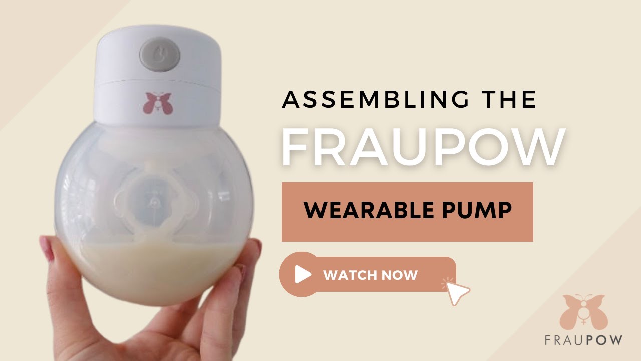 FrauPow Pompe à lait individuellement Électrique
