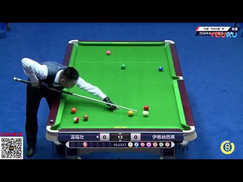 Wen Fuzhuang VS Jeffrey Ignacio (PHI) - World Chinese 8 Ball Masters Tour 2018-2019 Stop 2 Siping