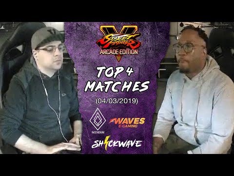 Shockwave - Week 3 (4/3/2019) - SFV Top 4 (ShaneWalker, Broshadian, SilverRupee)