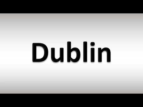 How to Pronounce Dublin? (Irish Accent)