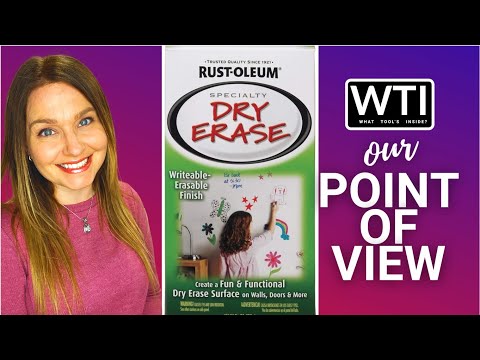 Rustoleum White Dry Erase Paint Kit - WTI product video review