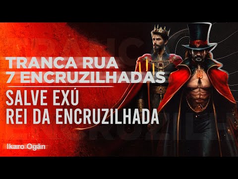 Ponto de Exu sete encruzilhadas e Tranca Rua - Salve Exu