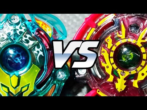 Mad Minoboros .O.Q vs Exceed Evileye .W.N - [Beyblade Burst] - ベイブレードバースト