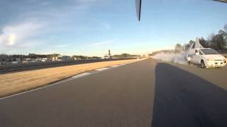 Dustbuster racevan smoke screen - 24 Hours of Lemons - Barber 2016