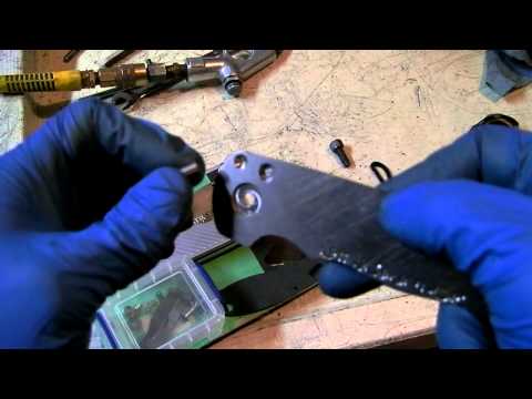 Knifemaking Tuesdays Week 10 - Making test blades for button lock tolerances