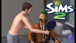 💇🏻‍♀️💈Sims 2 No Commentary Gameplay | Home Barber Shop Disaster | Nathaniel’s New Career 🤦🏻‍♀️