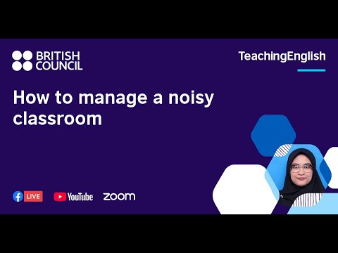 How to manage a noisy classroom