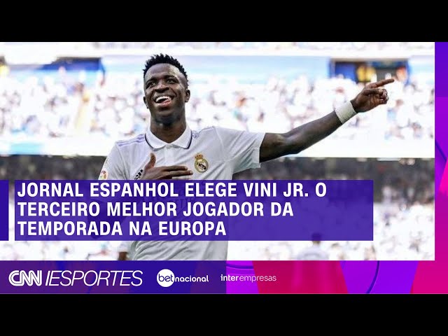 Vini Jr. é eleito terceiro melhor jogador da temporada na Europa; veja  ranking