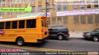 preview picture of video 'Video Tour of a 1-Bedroom Furnished Apartment in Bedford-Stuyvesant, Brooklyn'