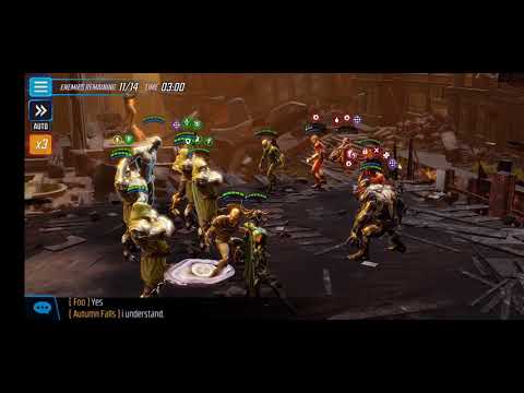 Doom Raid Mystic Boss 1shot with 720k Team - Marvel Strike Force