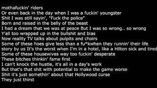 Dr. Dre All In a Day’s Work Lyrics feat. Anderson Paak &amp; Marsha Ambrosius Compton Lyric Video