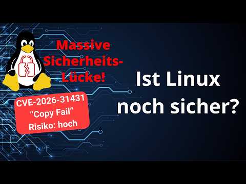 Video Thumbnail: Die "Copy Fail" Schwachstelle erklärt - das solltest Du jetzt tun