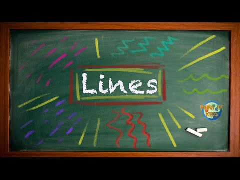 Beginner Art Education - All About Lines - Elements of Design Lesson 1 - Art For Kids