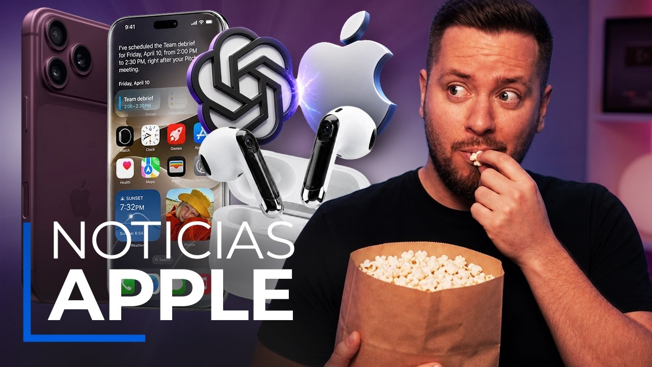 Apple y OpenAI en GUERRA, nuevos AirPods, evento de septiembre y más noticias Apple