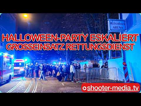 🫥 🚨 HALLOWEEN PARTY ESCALATES MULTIPLE OCCURS 🚨 🫥 | 🚑 11 Injured 🚑 | Major Emergency in Stuttgart...