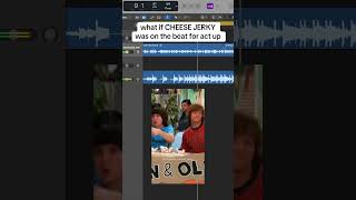 What if CHEESE JERKY from HANNAH MONTANA was on the ACT UP beat? #cheesejerky #mashup #hannahmontana