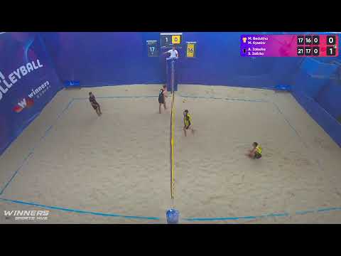 11:40 M. Bedukha / M. Kyselov - A. Zabuha / S. Zalizko 23.08.2022 | Winners Beach Volleyball