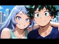 Deku X Nejire The Angel Next Door Texting Story OneShot