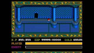 [PC-Engine] イースⅠ．Ⅱ 07.ダームの塔 HD 720