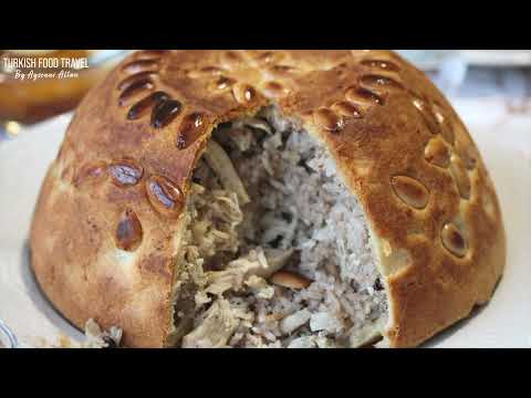 Authentic TURKISH Chicken & Rice "Perde Pilav" / Regional Food Series - Southeastern SİİRT CITY