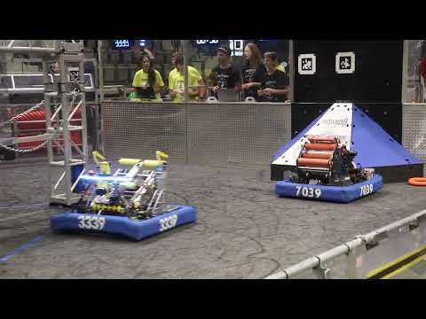 FRC BumbleB 3339 Clean Robot Video | 2024 Israeli Off-season #2 Q35