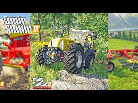 IS THIS TRACTOR FLEXING!? (NEW EQUIPMENT ALPINE FARMING EXPANSION DLC) | FS19