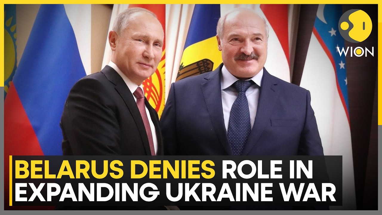 Ukraine Accuses Belarus Of Aiding Russia Amid Drone Attacks | WION