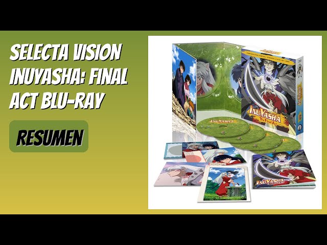Vídeo relacionado con Inuyasha The Final Act Eps 01-26 3 Blu-Ray First Press