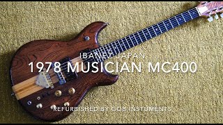 Video thumbnail for Rare Vintage 1978 Ibanez Musician MC-400 Neck through by Gob Instruments