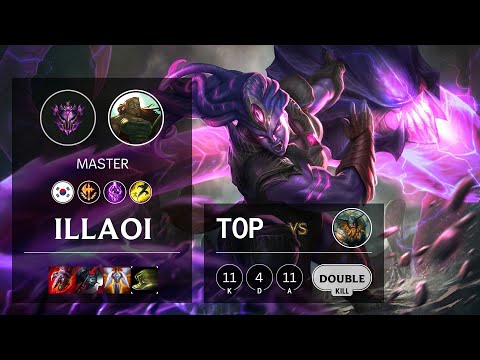 Illaoi Top vs Olaf - KR Master Patch 10.13